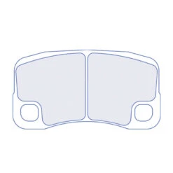 CL Brakes RC8-R Rear Brake Pads For Porsche 997 GT3 / RS