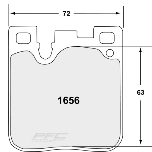 PFC 08 Rear Brake Pads For BMW M4 F82 / F83 - Image 2
