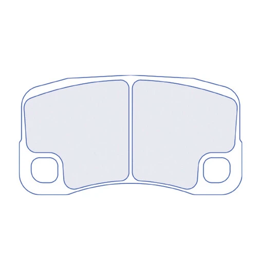 CL Brakes RC5+ Rear Brake Pads For Porsche 997 GT3 Cup 3.6 & 3.8L