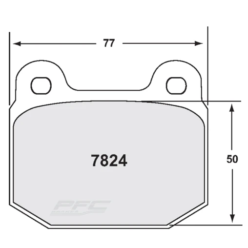 PFC 11 Front Brake Pads For Lotus Elise S1, S2 & S3 (2-Pot) - Image 2