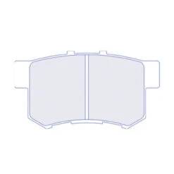 CL Brakes RC6 Rear Brake Pads For Honda Civic Type R EP3