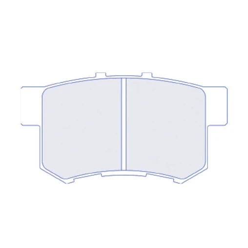 CL Brakes RC5+ Rear Brake Pads For Honda Prelude 2.2 & 2.3L (92-01)