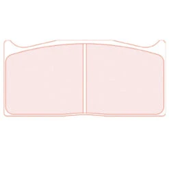 CL Brakes RC6 Rear Brake Pads For Mitsubishi Lancer Evo X