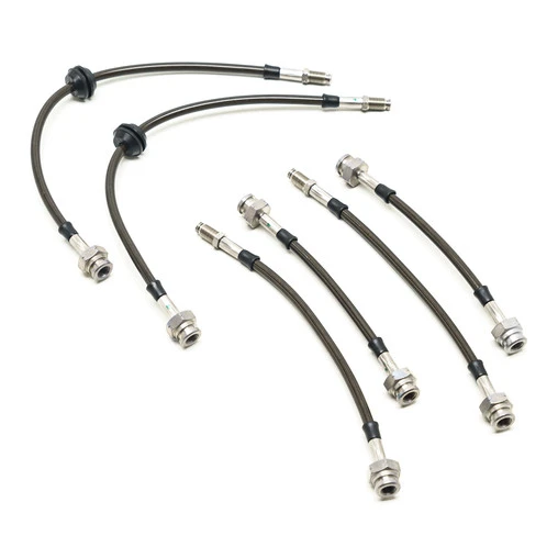 Goodridge Braided Brake Hoses For Peugeot 205 GTI With ABS